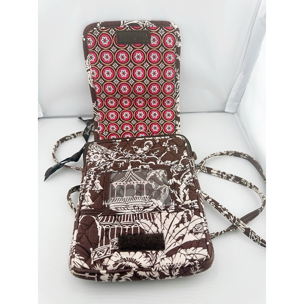 Vera Bradley Vintage 2006 Retired Imperial Toile Pattern Crossbody Purse. - Picture 4 of 6
